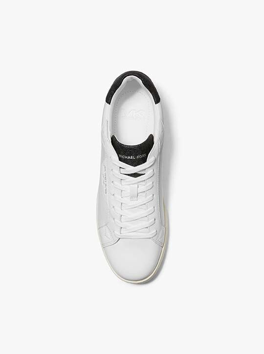 Keating Leather Sneaker michael kors keating leather sneaker