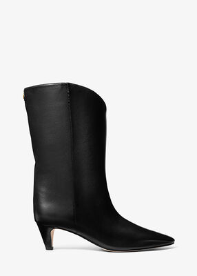michael kors daniela leather boot