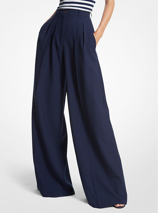 بنطلون بالازو صوف جبردين michael kors بنطلون بالازو صوف جبردين