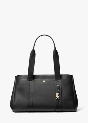 michael kors romee large pebbled leather tote bag
