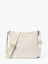 michael kors jet set travel small signature logo messenger bag
