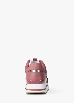 michael kors raina mixed media trainer