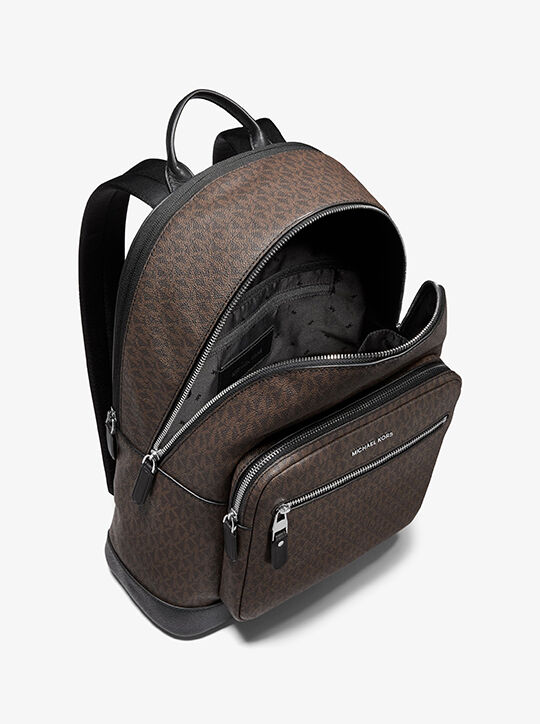 Hudson Logo Backpack michael kors hudson logo backpack