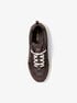 Bowie TK and Logo Jacquard Trainer michael kors bowie tk and logo jacquard trainer