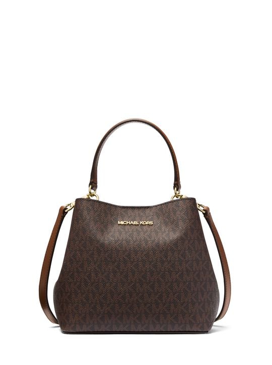Pratt Small Signature Logo Shoulder Bag michael kors pratt small signature logo shoulder bag