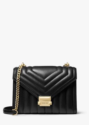 michael kors whitney medium quilted shoulder bag