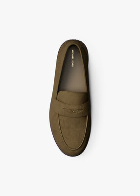 michael kors wesley suede loafer