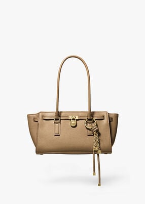 michael kors hamilton moderne small leather satchel
