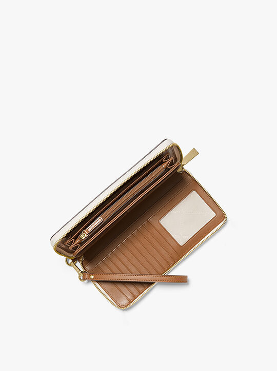 Large Logo Continental Wallet michael kors large logo continental wallet