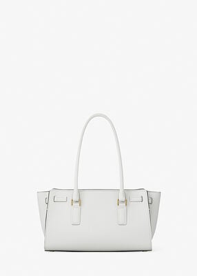 michael kors hamilton moderne small leather satchel