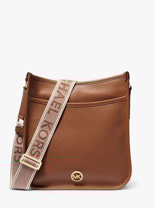 حقيبة لويزا الكبيرة المصنوعة من الجلد المحبب michael kors حقيبة لويزا الكبيرة المصنوعة من الجلد المحبب