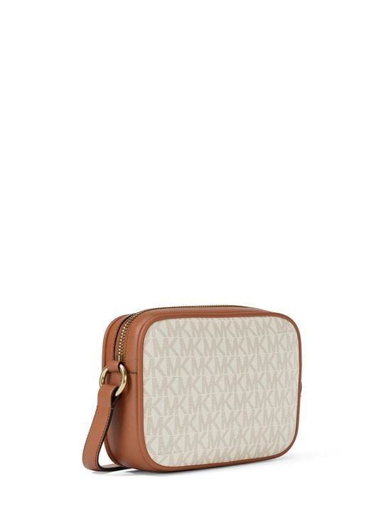 Jet Set Small Signature Logo Camera Crossbody Bag michael kors jet set small signature logo camera crossbody bag