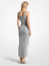 Stretch Wool Blend Ruched Tank Dress michael kors stretch wool blend ruched tank dress