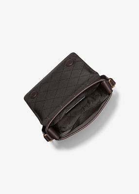 michael kors hudson mini suede messenger bag