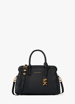 michael kors laila extra small pebbled leather convertible crossbody bag