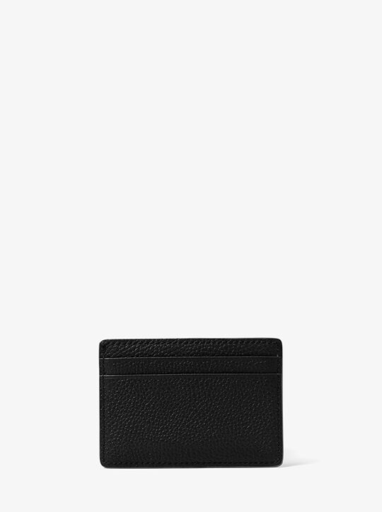 Pebbled Leather Card Case michael kors pebbled leather card case