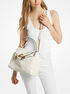 michael kors hamilton moderne large textured leather slouchy satchel