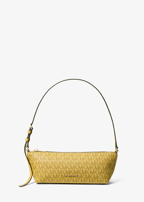 michael kors laila small signature logo pochette