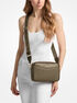 michael kors bev large signature logo crossbody bag