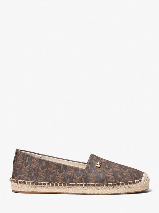 Kendrick Empire Signature Logo Slip-On Espadrille michael kors kendrick empire signature logo slip on espadrille