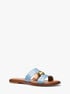Erin Leather Sandal michael kors erin leather sandal