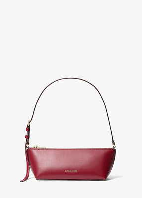 michael kors laila small leather pochette