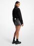 michael kors metallic moir  shorts