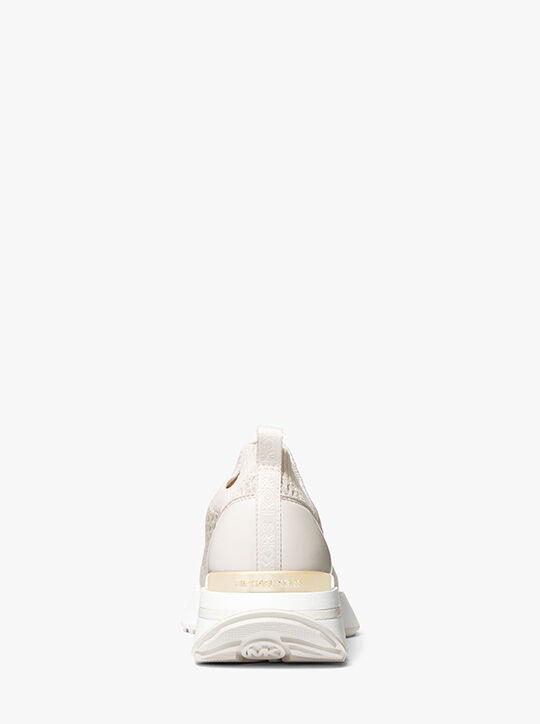 michael kors ari stretch knit slip on sneaker