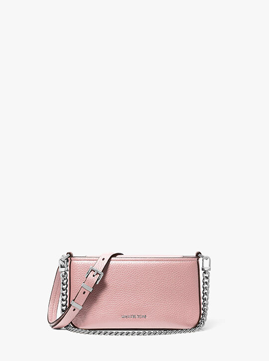 michael kors bryant small pebbled leather convertible pochette