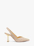 michael kors chelsea glitter chain mesh pump