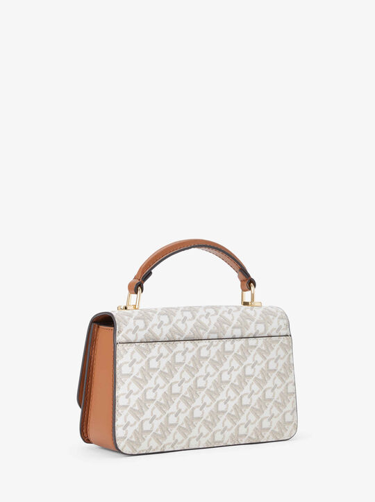 michael kors delancey small empire monogram crossbody bag