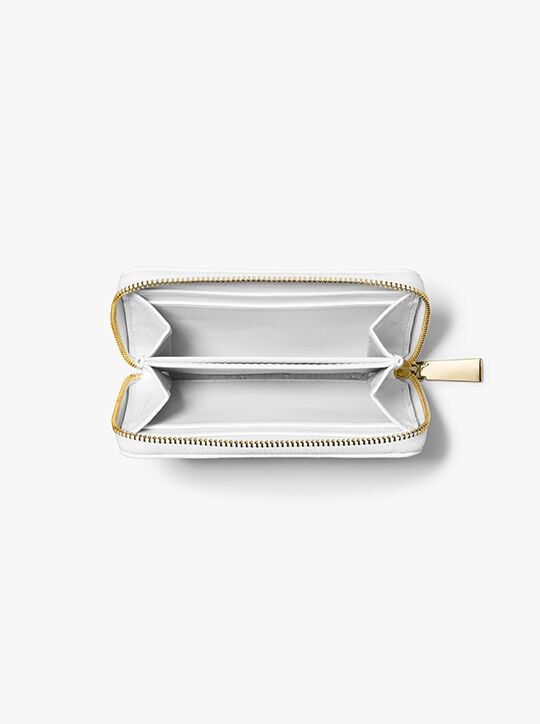 michael kors محفظة جلدية صغيرة مبطنة