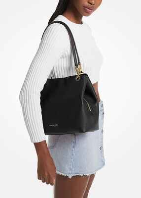 michael kors kensington large pebbled leather tote bag