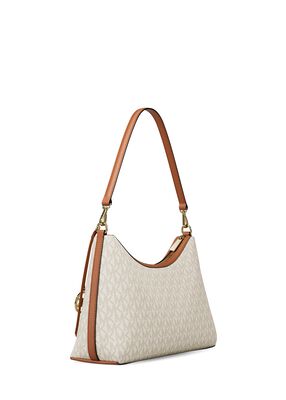 michael kors sammy medium signature logo convertible shoulder bag