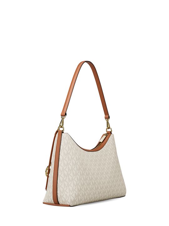 michael kors sammy medium signature logo convertible shoulder bag