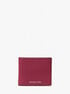 Hudson Pebbled Leather Billfold Wallet michael kors hudson pebbled leather billfold wallet