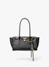 michael kors hamilton moderne small leather satchel