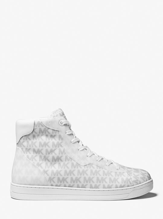 Keating Logo High-Top Sneaker michael kors keating logo high top sneaker