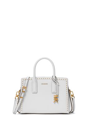 michael kors حقيبة ليلى الصغيرة الجلدية المرصعة