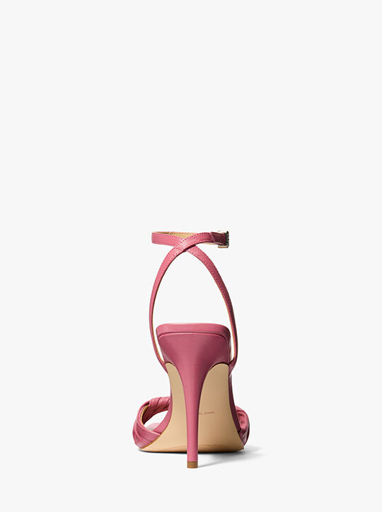michael kors kiana leather sandal