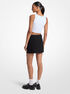 Crepe Mini Skirt michael kors crepe mini skirt