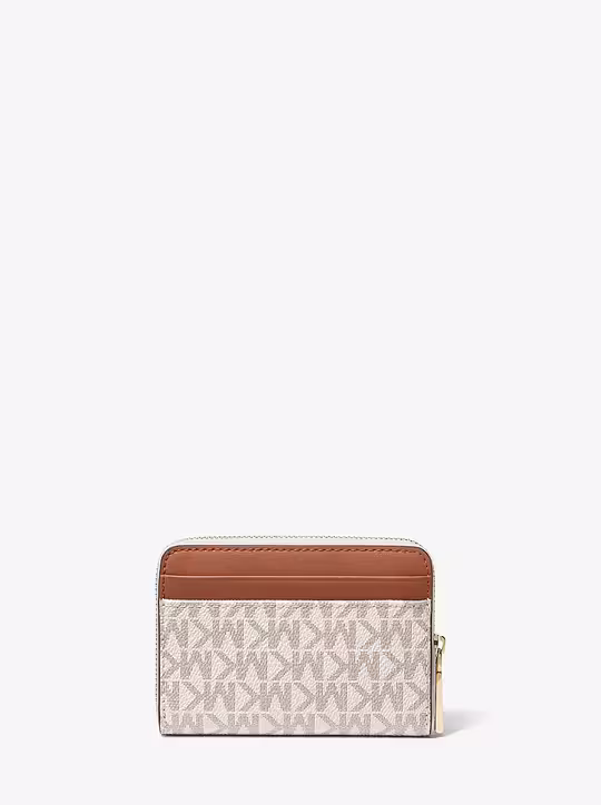 حافظة بطاقات جيت سيت صغيرة بسحاب michael kors حافظة بطاقات جيت سيت صغيرة بسحاب