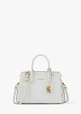 michael kors laila extra small pebbled leather convertible crossbody bag