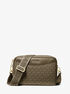 michael kors bev large signature logo crossbody bag