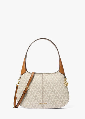 michael kors alice small signature logo shoulder bag