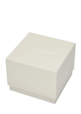 michael kors lexington brushed gold tone watch gift set