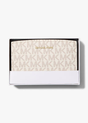 michael kors bryant medium signature logo wallet