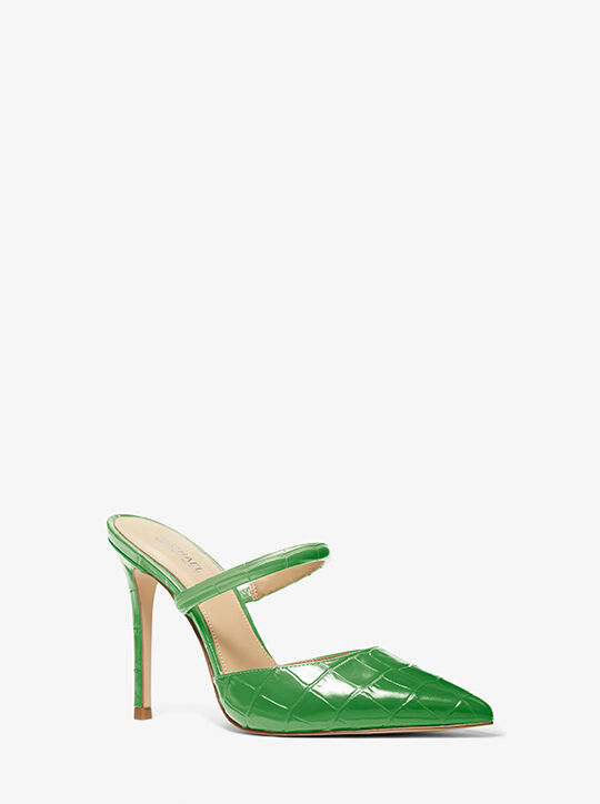 حذاء جيسا جلدي بنقشة جلد التمساح michael kors حذاء جيسا جلدي بنقشة جلد التمساح