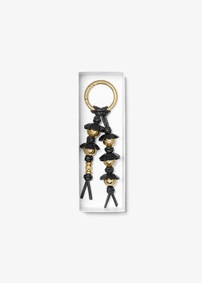 michael kors embellished floral bag charm