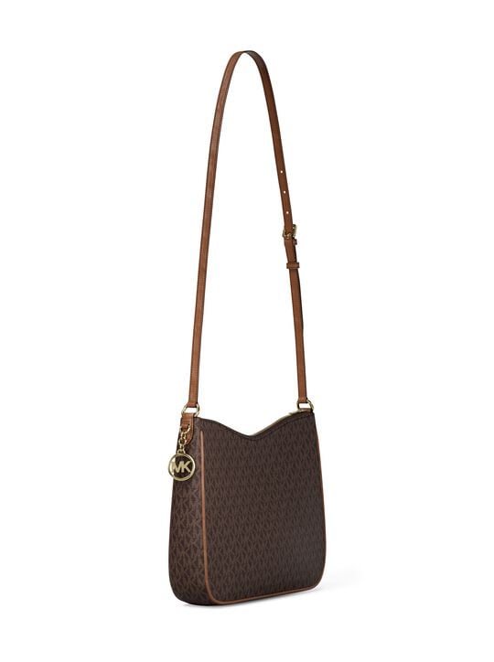 Nayla Medium Signature Logo Messenger Bag michael kors nayla medium signature logo messenger bag
